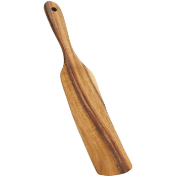Дървена Лопаточка с дълга дръжка В европейски Стил на Кухненски Инструменти За приготвяне на храна Домакински Прибори С дръжката на Лъжичка За Глазура