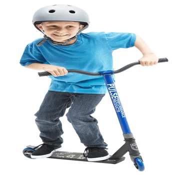 Професионален скутер за свободен стил, Син скутер за деца, Скутер за възрастни, Професионална скутер за деца