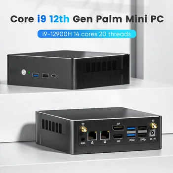 Мини-КОМПЮТЪР на Intel 2023 NUC 12 Extreme 12-Ядрен i9-12900H 64 GB DDR4 2 TB NVMe SSD, HDMI, DP Type-C 3 * Дисплей за Windows 11 3 * USB3.2 3 * USB2.0