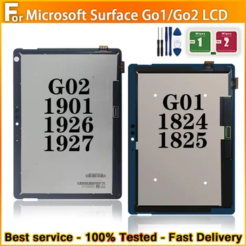 За Microsoft Surface Go 1824 1825/Go 2 1901 1926 1927 LCD сензорен дисплей, Дигитайзер, в Събирането, Замяна за surface go2 go1