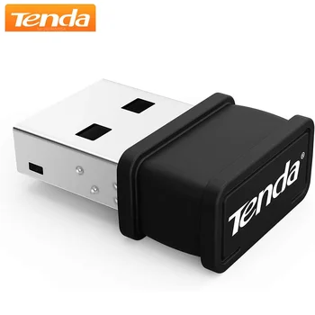 Tenda WiFi Dongle N150 Mini Безжичен мрежов USB адаптер за Windows XP/7/8/10 Безплатен драйвер за настолен КОМПЮТЪР и лаптоп Plug & Play W311MI