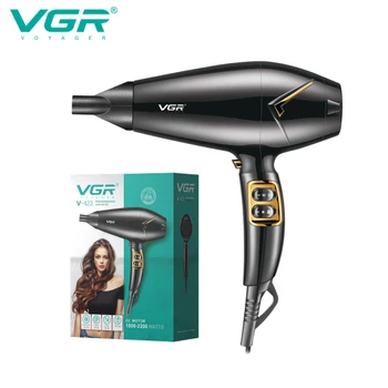 Сешоар VGR, кабелна, сешоар за коса, професионален сешоар за коса, регулиране на температурата и втрисане, фризьорски салон, география, V-423
