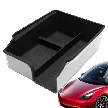 Авто Централен Подлакътник За Съхранение На Централната Конзола Органайзер Спестяване На Пространство За Tesla Model 3/Model Y Универсална Кутия За Съхранение На Оръжие
