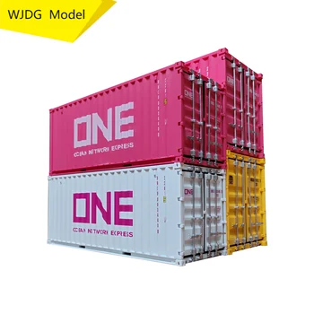 Иновативният модел на контейнера за доставка 1: 20/1: 25, който можете да използвате като декорация на кутия за съхранение може да се коригира