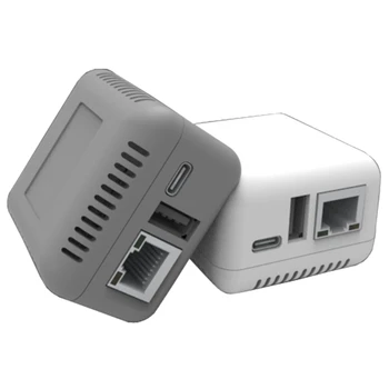 Wi-Fi Мрежа, Безжичен Сървър за печат BT 4.0 и Мрежов Порт USB 2.0 за Бърз 10/100 Mbps Порт lan RJ-45 Ethernet Адаптер на сървъра за печат