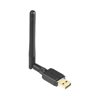 100 М USB Bluetooth Адаптер 5.3 USB Bluetooth Предавател Приемник Външна антена Bluetooth Адаптер