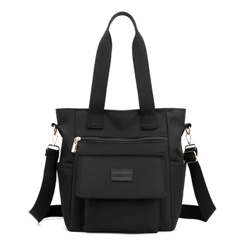 Дамски модни чанти през рамо, дизайнерски висококачествена дамска чанта, непромокаеми найлонови торби с голям капацитет за почивка, чанти през рамо