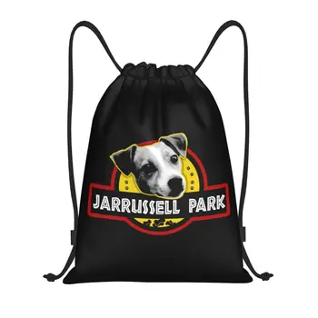 Потребителски Чанти на съвсем малък за Кучета Jarrussell Park Jack Russell Terrier за Тренировки, Раници за Йога, Женски Мъжки Раници за Спорт с Животни, Раница за Фитнес зала