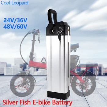 Silver Fish E-bike 18650 24V 36V 48V 60V 10Ah 12Ah 15Ah 20Ah 30Ah Литиево-йонна батерия, за градския Складного на електрическото колело
