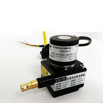 Датчик за преместване на теглене на въжето, сензор за опъване на кабела, електронна владетел, точност тип (по-малко от 2000 мм)