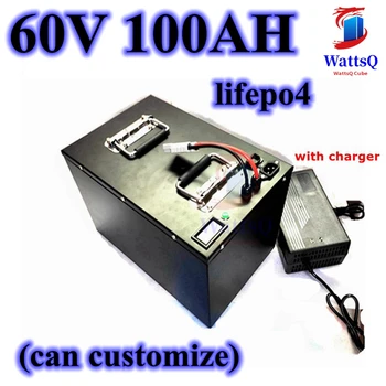 60V 100AH lifepo4 литиева батерия BMS lithium bateria 