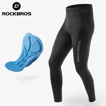 Официални панталони ROCKBROS, дишащи панталони триизмерен шивашки, амортизирующий маса, отразяваща Колоездене