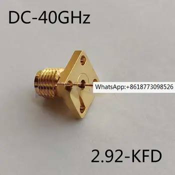Коаксиален конектор милиметрова вълна 2,92-KFD 2,92 мм, K-образна waveguide с дълга игла, микровълнови радиочестотни конектор