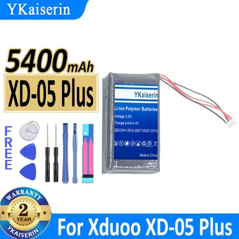 5400 mah YKaiserin Батерия за Xduoo XD-05 Plus Digital Batteria
