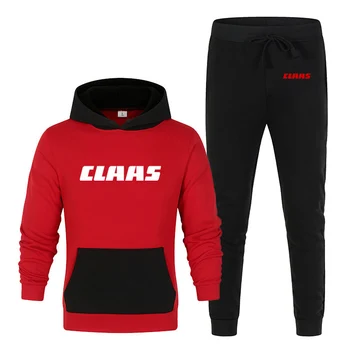 2022 Нова мъжки hoody CLAAS с принтом, Пролет-есен облекло, Удобен, Модерен Случайни пуловер, панталони в стил Харадзюку