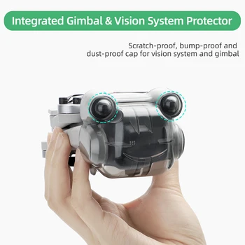 Капачка за обектива на камерата Дрона, защита от сблъсък, защитни аксесоари, Резервни части, замяна за DJI Mini Pro 3