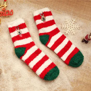 евтини неща, Безплатна доставка, Чорапи за жените, Коледни чорапи с принтом, Топли чорапи, домашни чорапи Chaussette Femme Дамски Чорапи