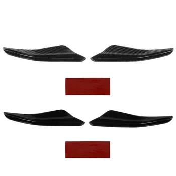 Спойлер за броня на Ляво и на дясно, агресивно UV покритие за предна броня в стил Maxton, двойка Canard за промяна