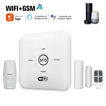 Интелигентна безжична аларма Sasha WiFi + GSM за дома