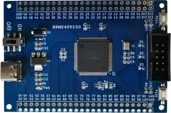 EPM240T100C5N Основната MAX-II Board I5N Разработване на Altera Minimum System MAXII, Нов продукт CPLD