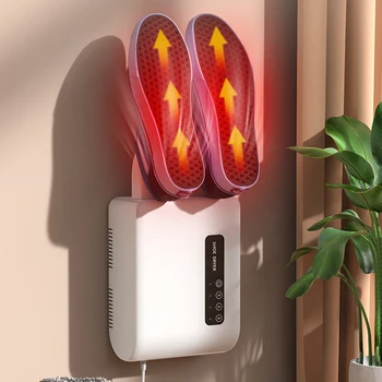 Електрическа сушилня за обувки с Мощност 200 W, Дезодоратор, монтиран на стената нагревател за краката, Малошумная машина за изсушаване на обувките