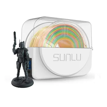 SUNLU S1 3D Принтер Кутия За сушене на прежди Титуляр за съхранение Кутия За Съхранение на Сухо направления Притежателят е Подходящ за PLA/PETG/Копринени прежди