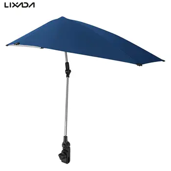 Регулируема чадър за количка, битумен чадър, многофункционална детска количка, чадър за плаж стол, инвалидна количка-детска количка