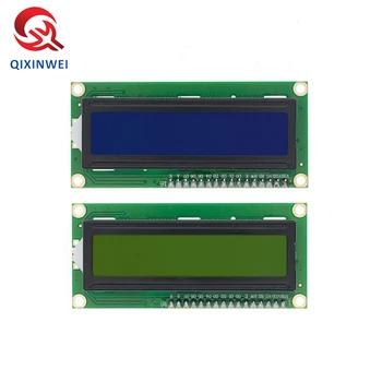 LCD1602 1602 LCD модул Синьо/Жълто-Зелен Екран 16x2 Знаков LCD дисплей PCF8574T PCF8574 IIC I2C Интерфейс 5 за arduino