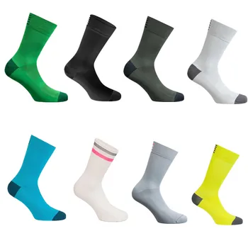 Висококачествени Спортни чорапи професионално марка, Дишащи чорапи за шоссейного на велосипеда, Мъжки и дамски чорапи за спорт на открито, състезания чорапи за Колоездене