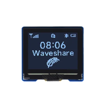 Waveshare, 1,32-инчов Oled-модул, разделителна способност е 128x96, 16 нива на сивото дисплей цвят, връзката Spi/I2C