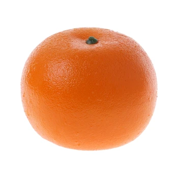 Изкуствен Оранжево Пяна материал Фалшиви Селскостопански зрели плодове Дисплей за кукли