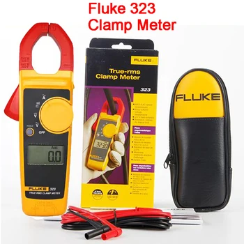 Клещевой м Fluke 323 за търговски/битови електро, Измерват променлив ток до 400 А, Измерва променливо/ постоянно напрежение до 600