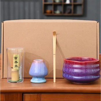 Японски набор от Мача, Сигурен Бамбук бъркалка, Чаена лъжичка Чай комплекти, магазин за напитки, Инструменти за приготвяне на кафе, Аксесоари, Подаръци за рожден Ден, къща