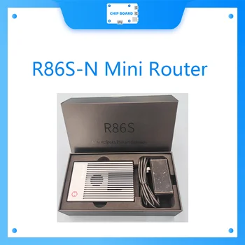 Нов мини-рутер R86S-N 12-то поколение Intel в n100 N305 10G 10 Gigabit WiFi 6 Gigabit 2.5 G