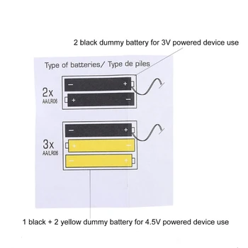 Адаптер за захранване AA Батерия Елиминира нуждата от подмяна на батерията