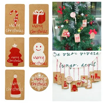 Коледни етикети с Снеговиком, Мультяшные изделия от дърво, ръчна изработка, Дърво, подвесная етикет 