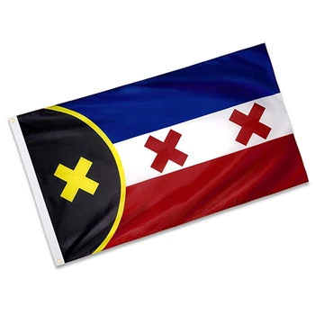 2/3/5, 90x150 см, Флаг Манбурга, Анти-выцветающий Европейския който да се вее Знамето, за украса