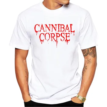 TEEHUB, Нова стилна мъжка тениска с логото на Cannibal, Тениски с принтом, Ризи с къс ръкав, Harajuku Tee