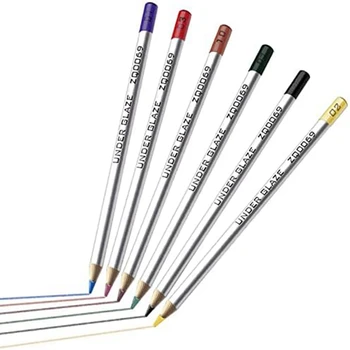1 комплект Подглазурных моливи, Дърво за керамика, Подглазурный молив, точен Подглазурный молив за керамика