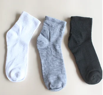 Чорапи със средна дължина, мъжки и дамски чорапи за стойл, обикновена дишащи бизнес чорапи от полиестер и памук за почивка, бизнес и чорапи