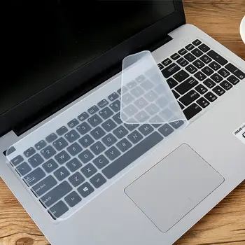 1 бр. Универсална Защитно покритие на клавиатурата на лаптопа 12-17 см, Водоустойчив Пылезащитная Силиконова филм за лаптоп клавиатура