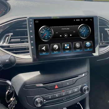carplay 9 инча Android 12 За Peugeot 308 T9 308S 2013-2017 IPS Мултимедия Видео Стерео кола DVD плейър Автомобилното Радио Аудио