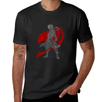 Natsu Dragneel - тениска Fairy Tail, тениски по поръчка за момчета, мъжки ризи с графичен дизайн