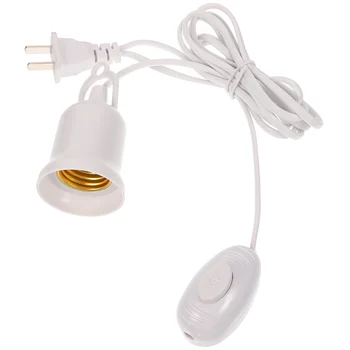 Окачен лампа, захранващ Кабел, Окачен лампа, ключ, изход за свързване на лампи, Медни пластмасов аксесоар