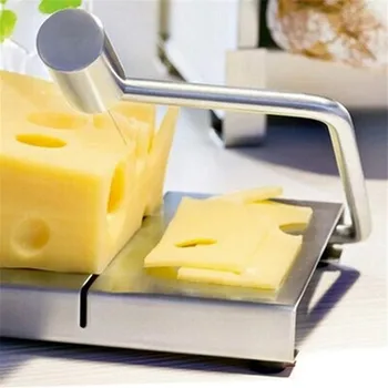 Нож за рязане на сирене от неръждаема стомана с сервировочной дъска за твърди и полутвердого сирене Масло Кухненски принадлежности Инструменти