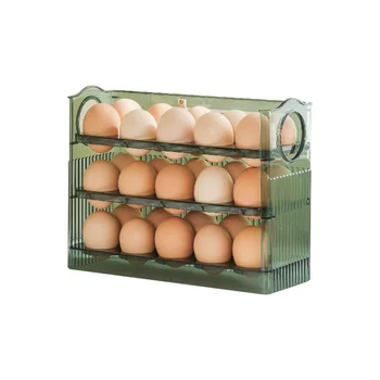 Титуляр на съда за яйца, Противоскользящий домакински рафтове за съхранение на яйца, кухненски приспособления със специално предназначение за дома на кухненски плотове