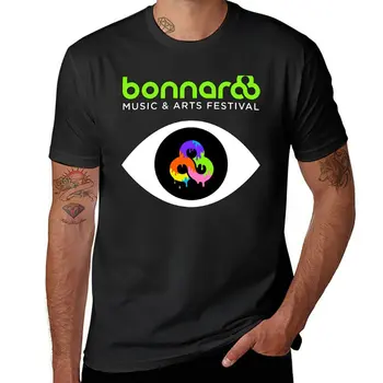 Новият бестселър на Bonnaroo с логото на Фестивала за музика и изкуства exselna, тениска оверсайз, мъжки реколта тениски