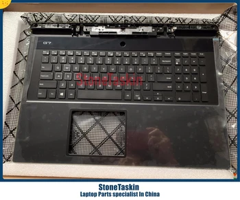 Поставка за ръце Лаптоп StoneTaskin За DELL G7 17 7790 00YW0N 0F1W8R F1W8R Клавиатура с подсветка, САЩ, Без DP Интерфейс, Черен главни Букви, на Нова