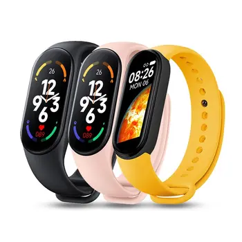 Новите Смарт часовници M7 Smartband, умни часовници за измерване на сърдечната честота, фитнес тракер, спортен гривна за Mi Band 7 За мъже и жени