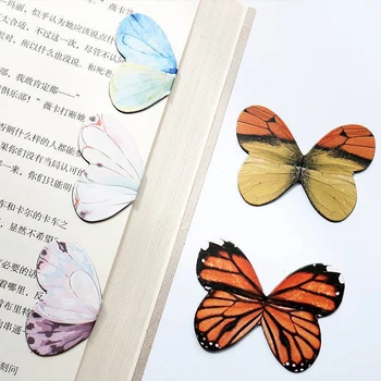 4 бр./опаковане. Пеперуда, Магнитни маркери, Магнитни маркери на страници, Сгъваема пеперуда